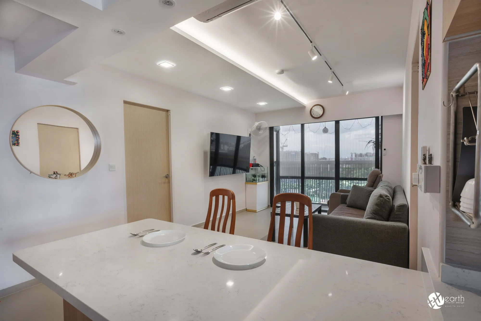 Alkaff Crescent: BTO renovation by Earth Interior Design