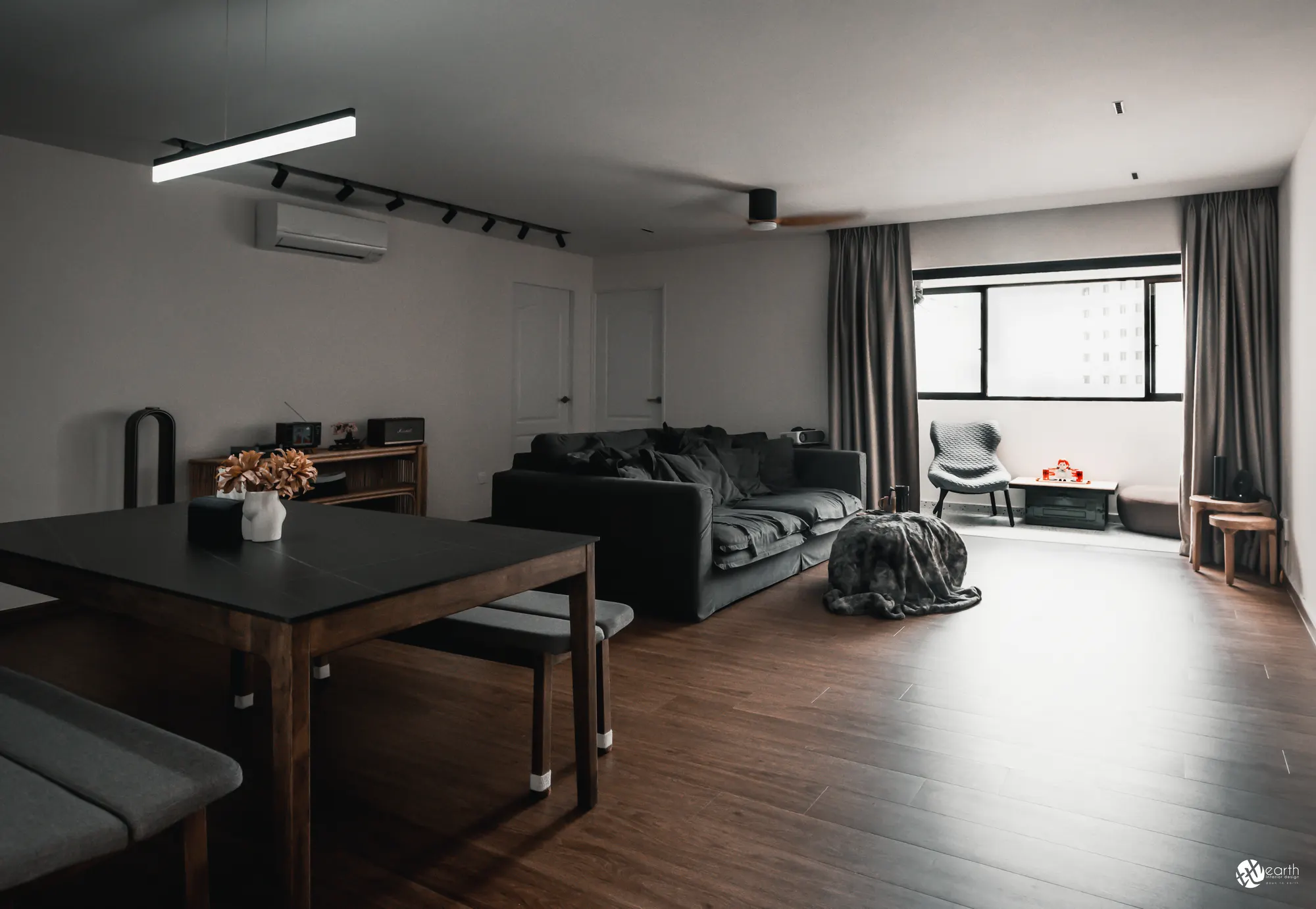 HDB interior design at Anchorvale Road by Earth Interior Design — photo 1