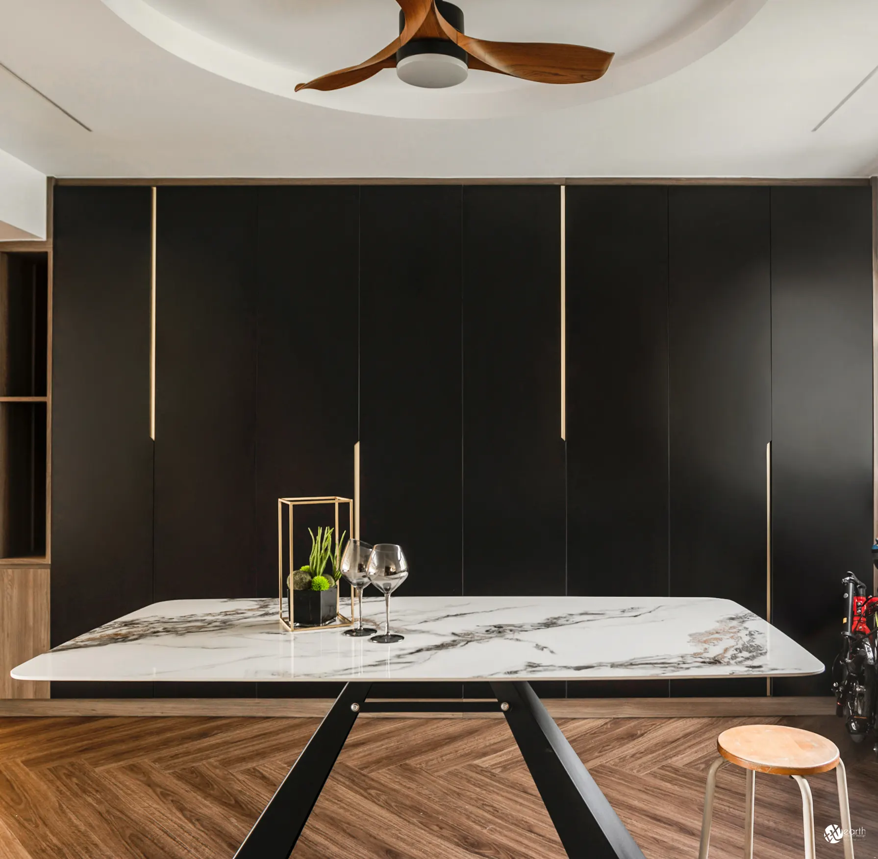 HDB interior design at Bedok North Avenue 1 by Earth Interior Design — photo 2