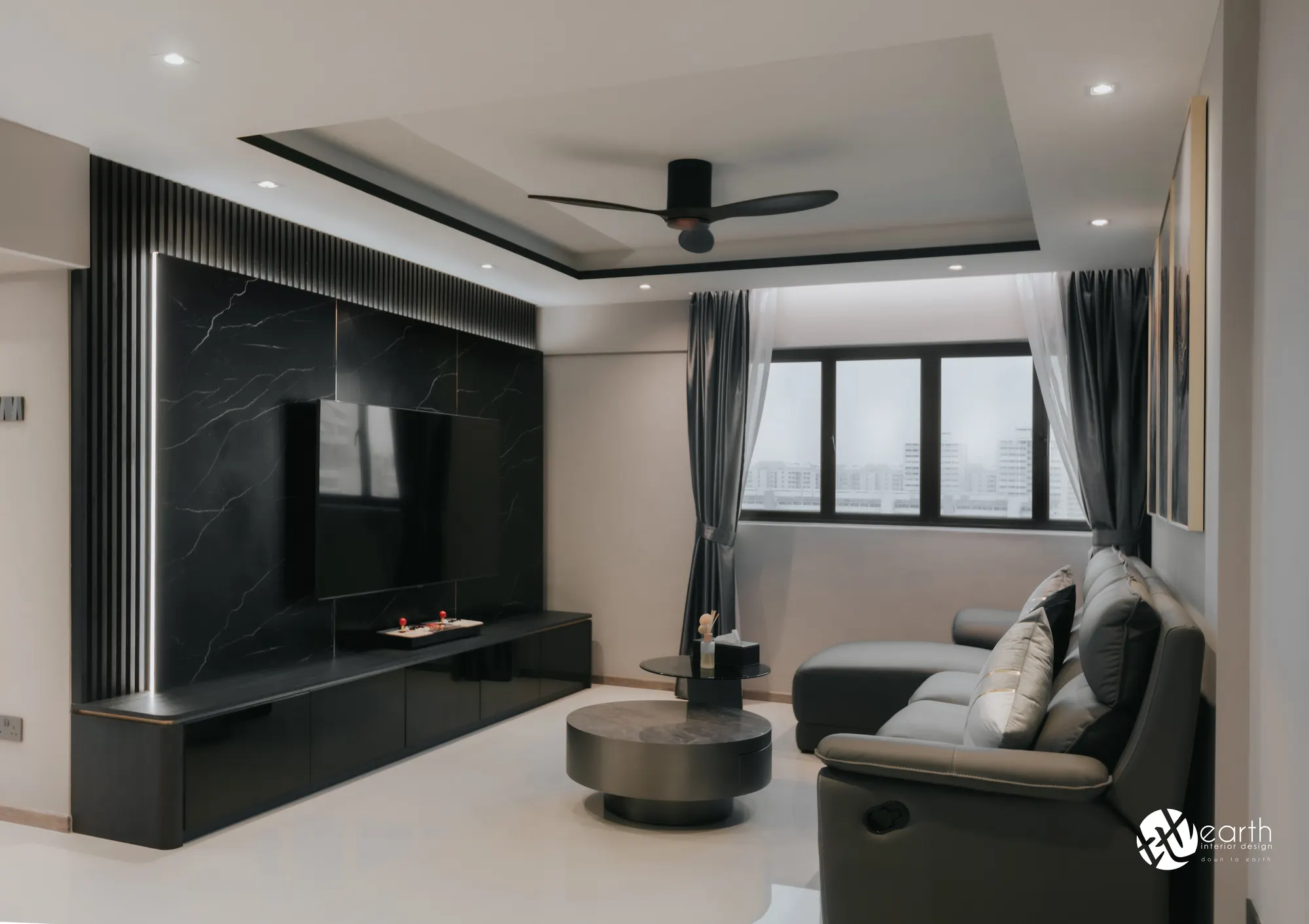 HDB interior design at Bedok South Avenue 2 by Earth Interior Design — photo 1