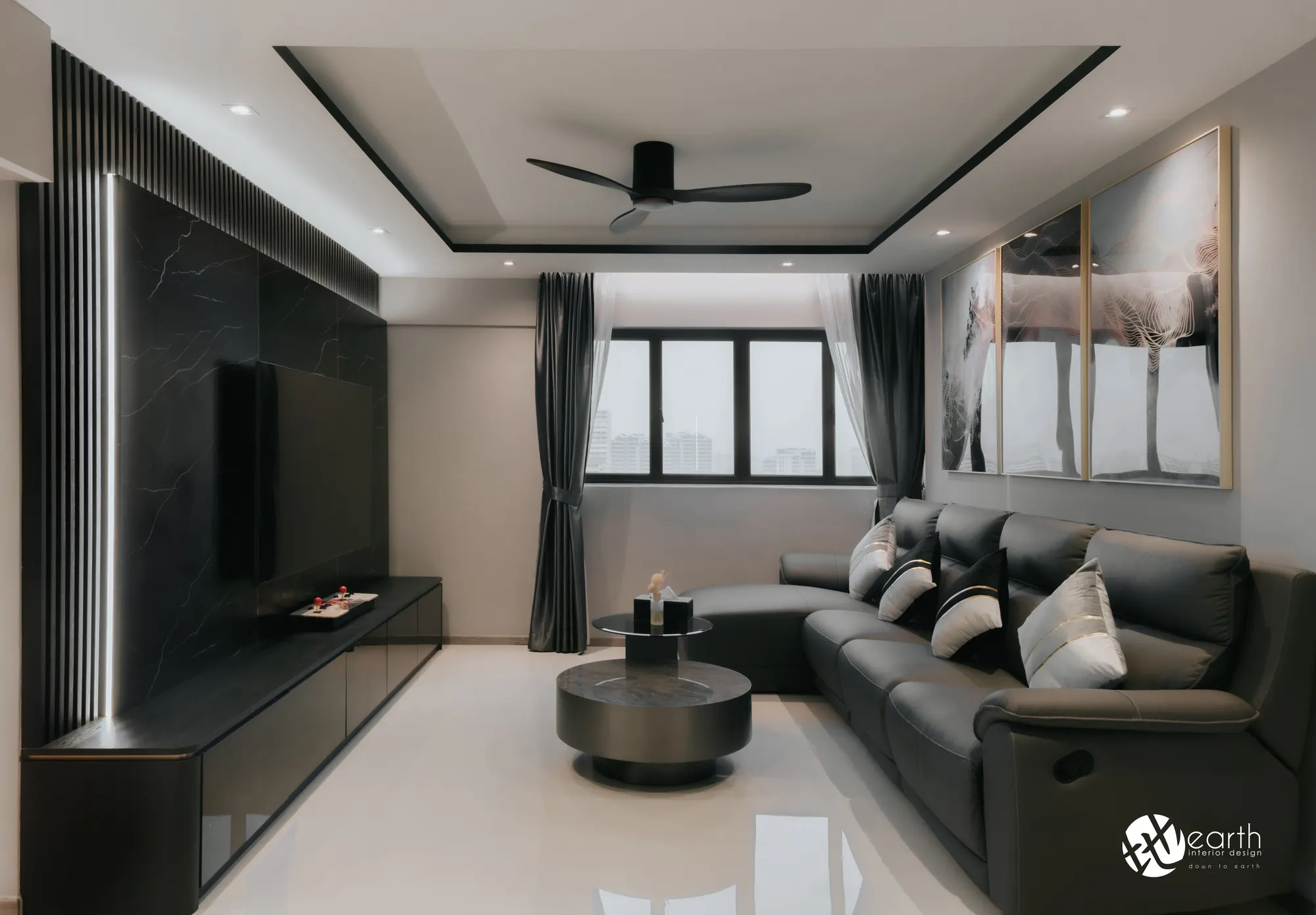 HDB interior design at Bedok South Avenue 2 by Earth Interior Design — photo 2