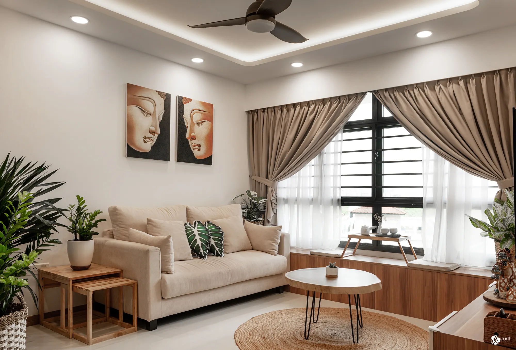Bidadari Park Drive: BTO renovation by Earth Interior Design