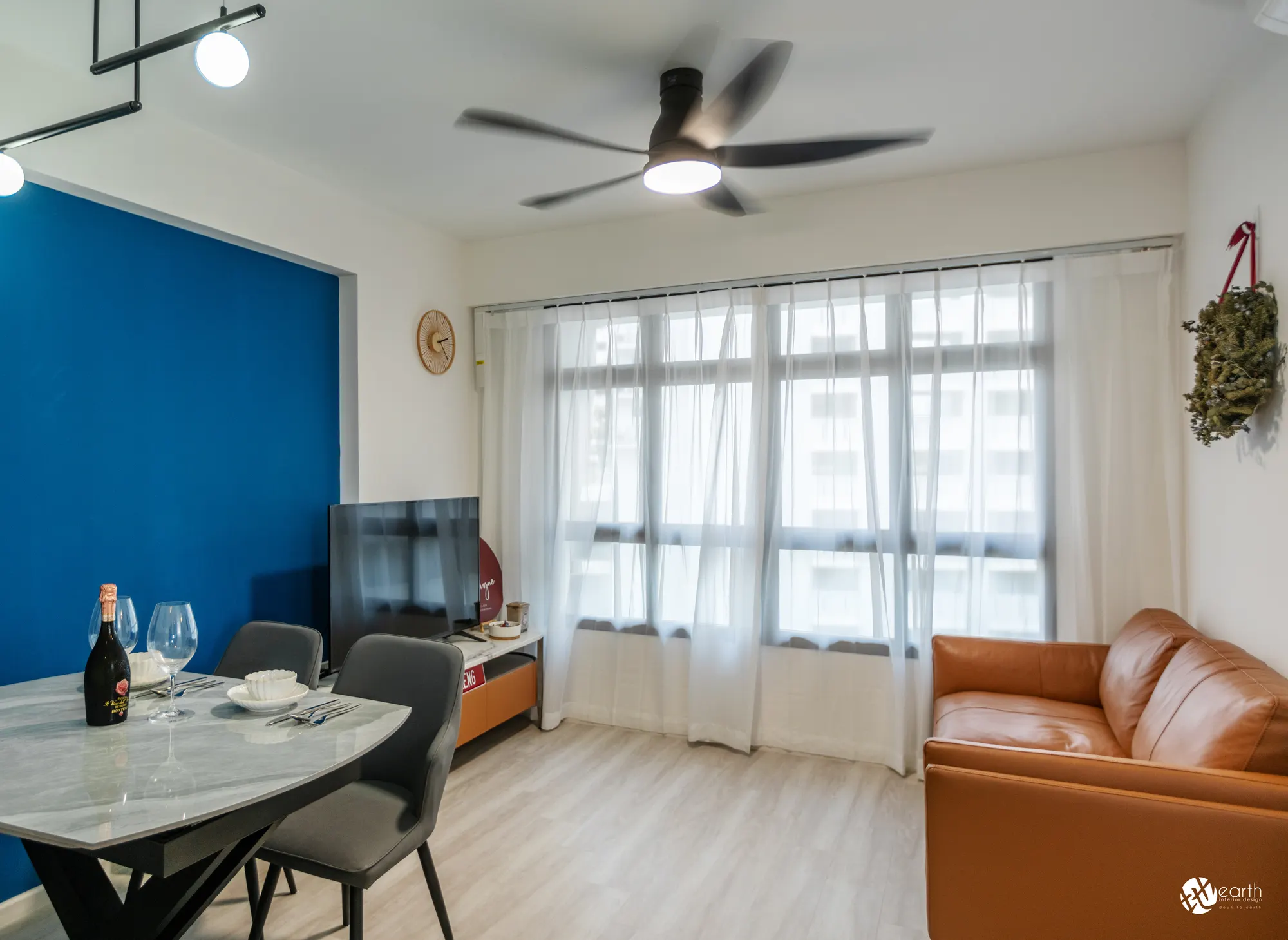 Bidadari Park Drive II: BTO renovation by Earth Interior Design