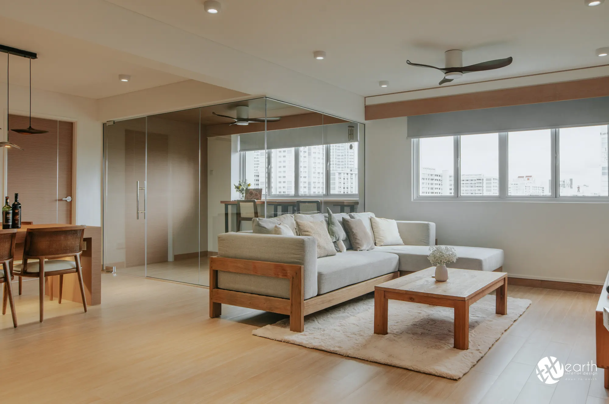 HDB interior design at Bishan Street 12 by Earth Interior Design — photo 1