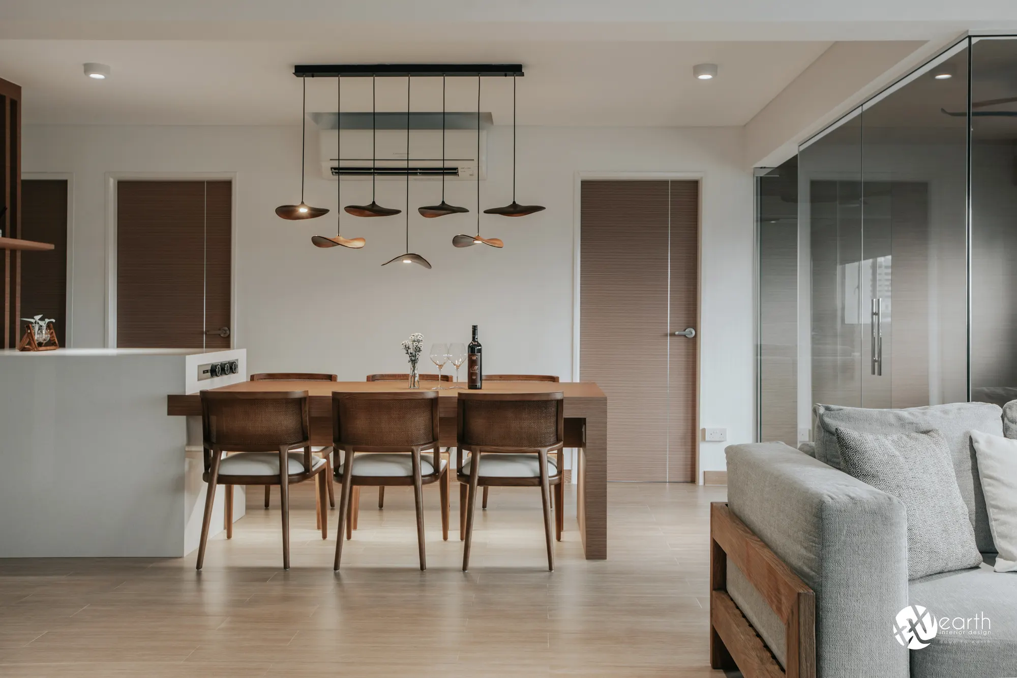 HDB interior design at Bishan Street 12 by Earth Interior Design — photo 2