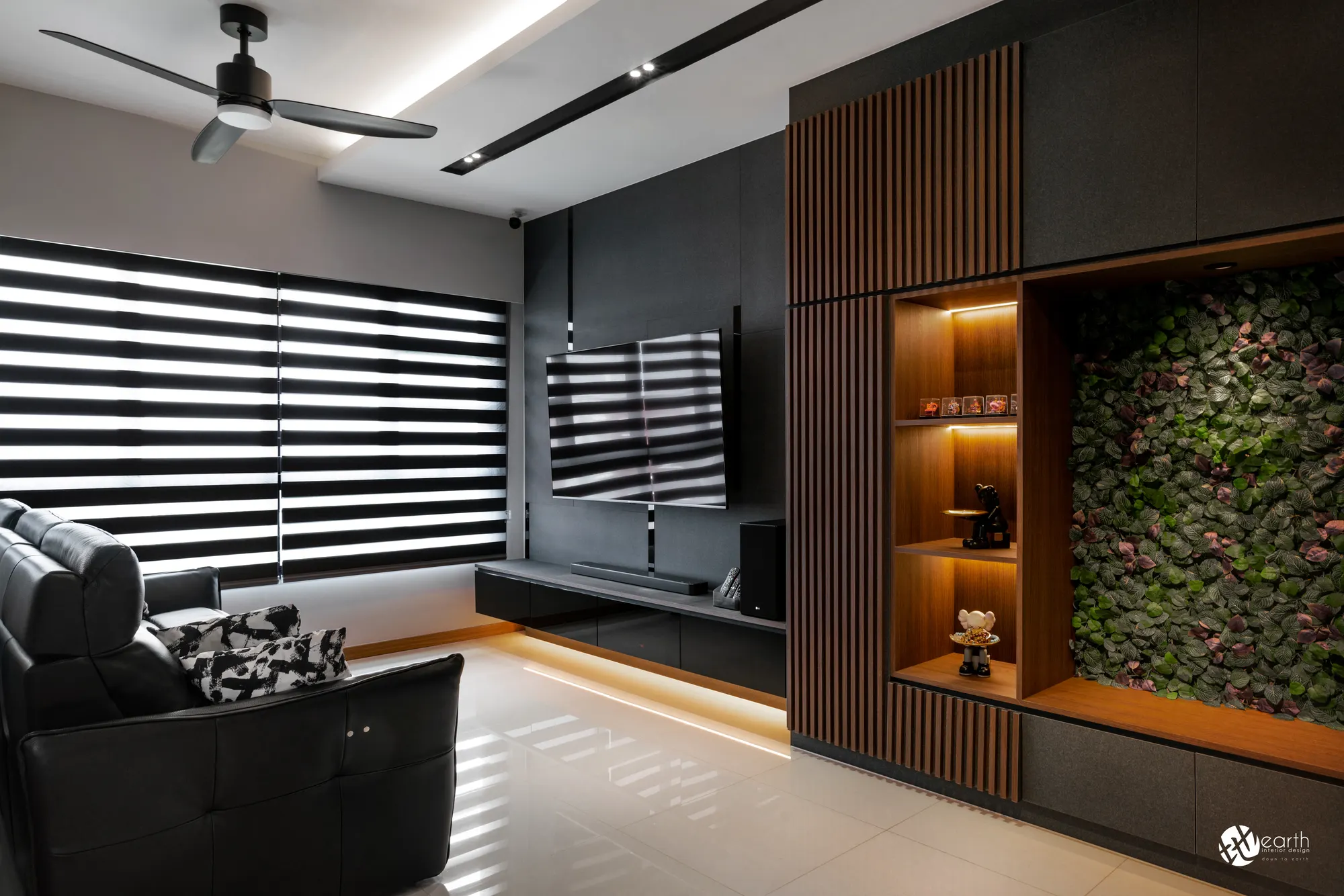 Bukit Batok West Avenue 8: HDB renovation by Earth Interior Design