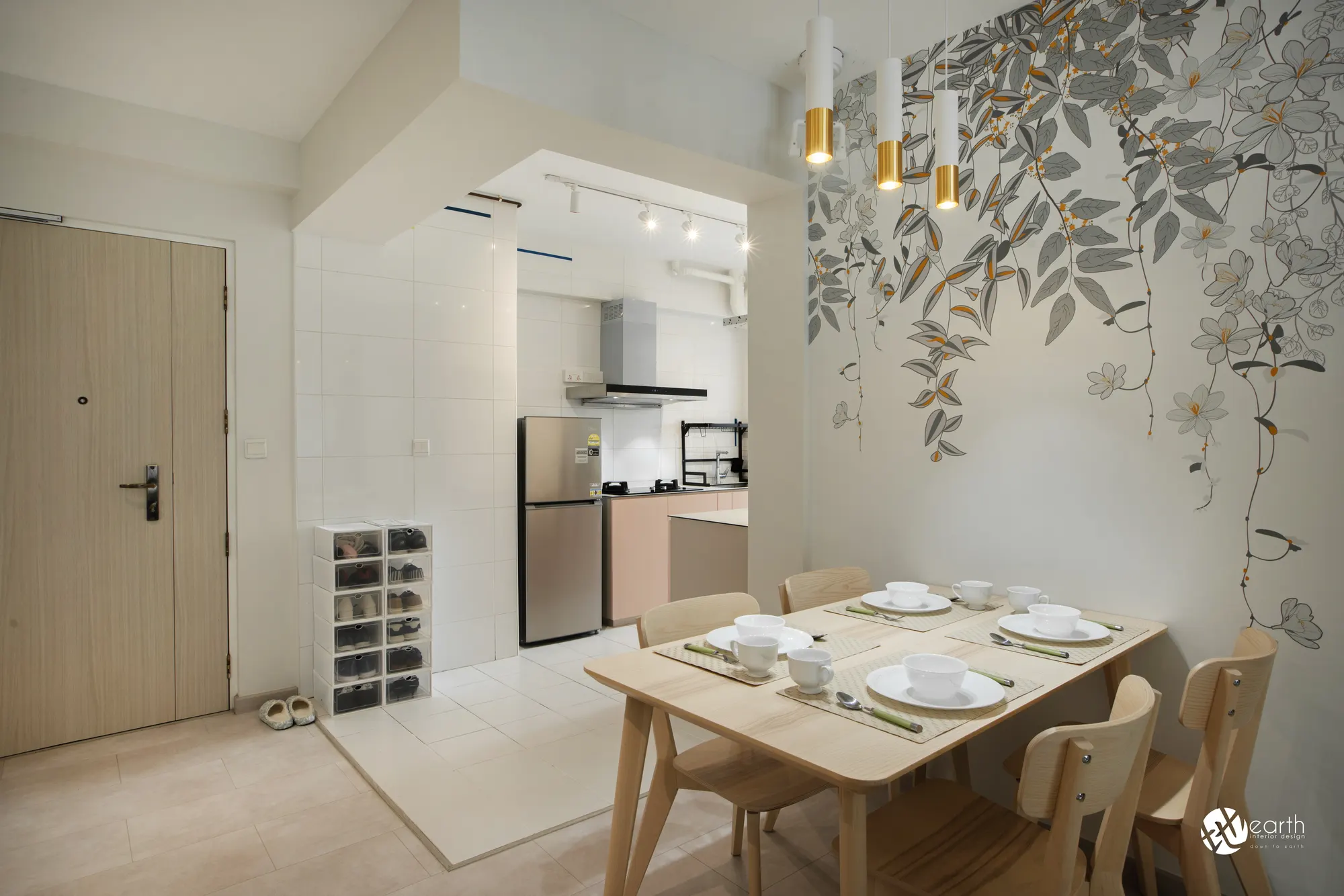 HDB interior design at Fernvale by Earth Interior Design — photo 2
