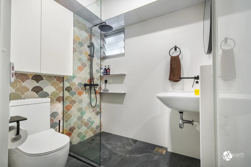 4 Room BTO interior design at Ghim Moh Link, Queenstown / Ghim Moh by Earth Interior Design — photo 12