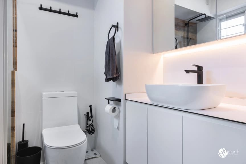 4 Room BTO interior design at Ghim Moh Link, Queenstown / Ghim Moh by Earth Interior Design — photo 14