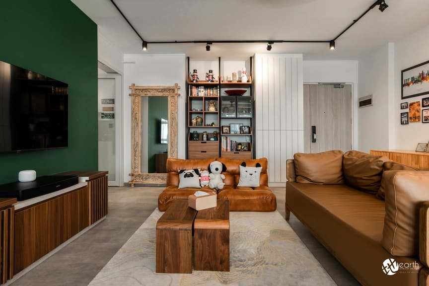 4 Room BTO interior design at Ghim Moh Link, Queenstown / Ghim Moh by Earth Interior Design — photo 4