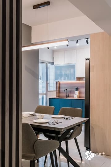 Northshore Drive 3-room HDB renovation by Earth Interior Design