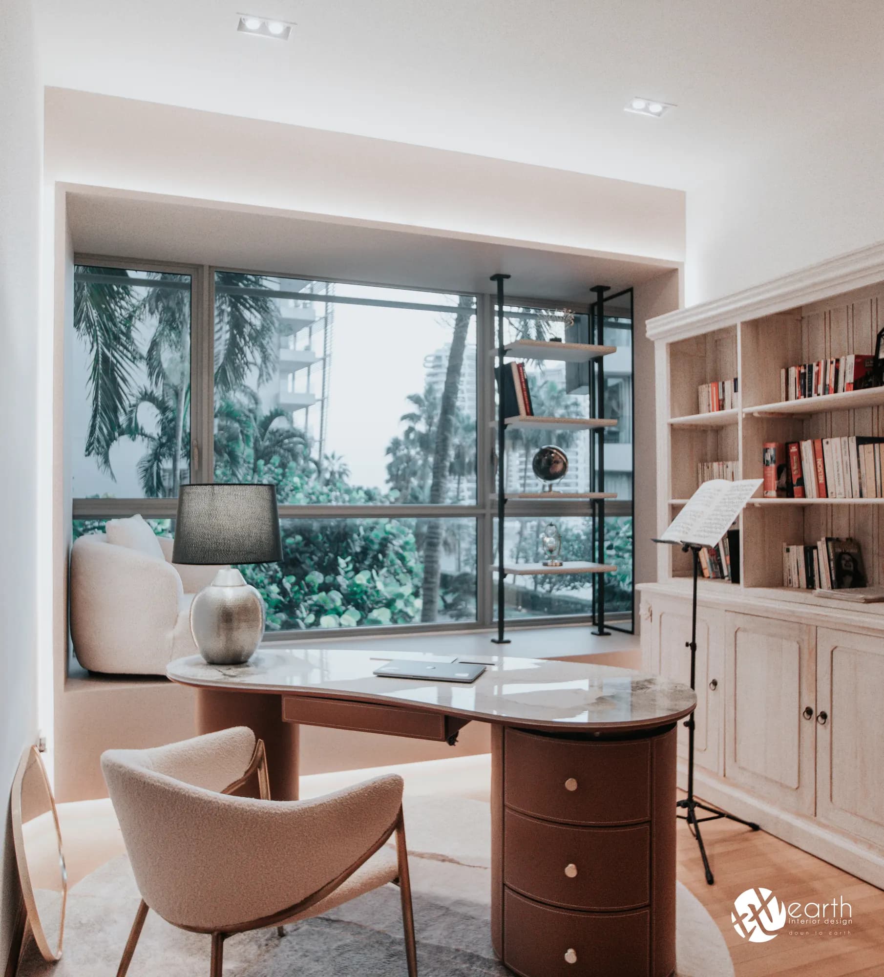Condo interior design at Ocean Drive by Earth Interior Design — photo 8