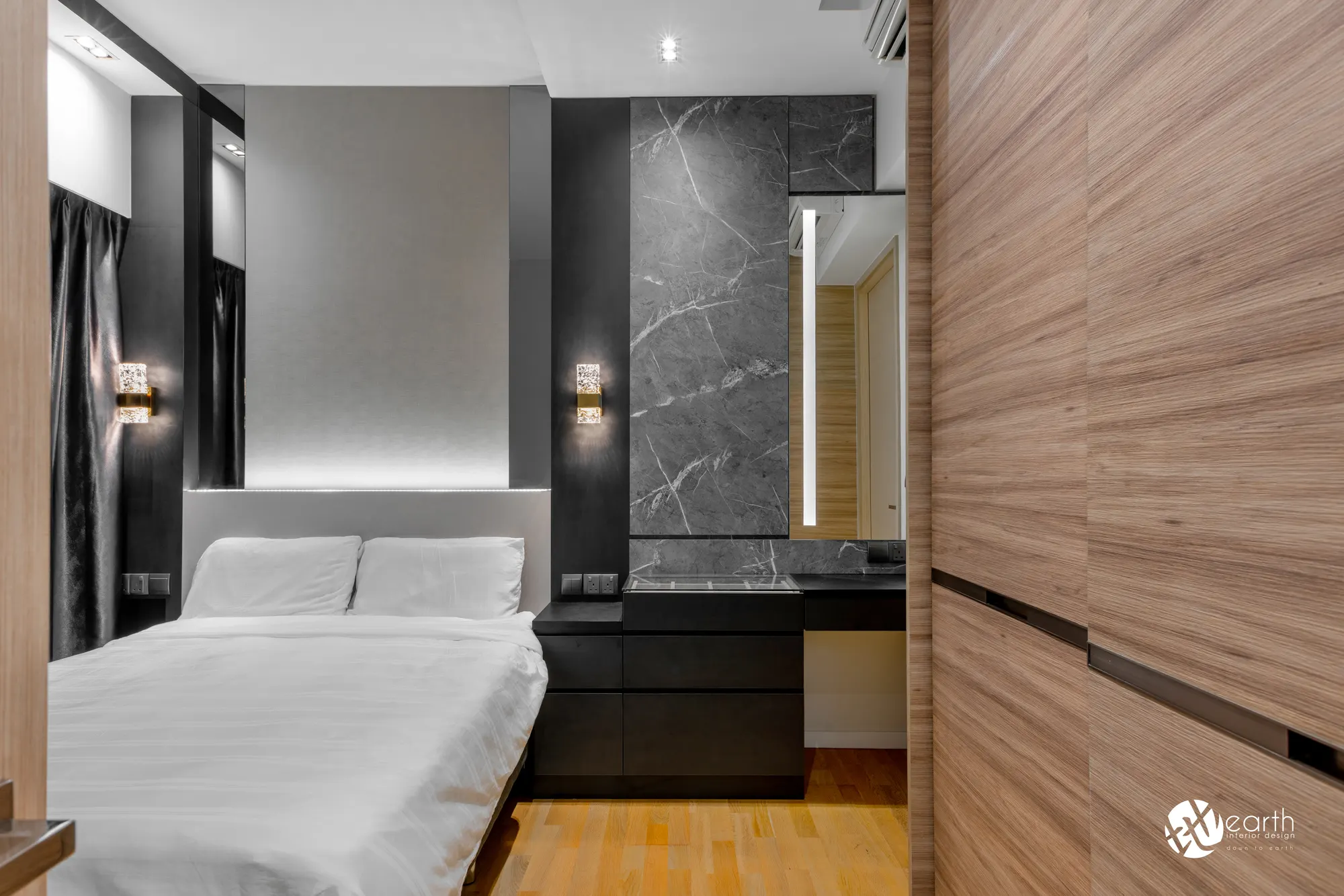 Condo interior design at Star Of Kovan by Earth Interior Design — photo 6