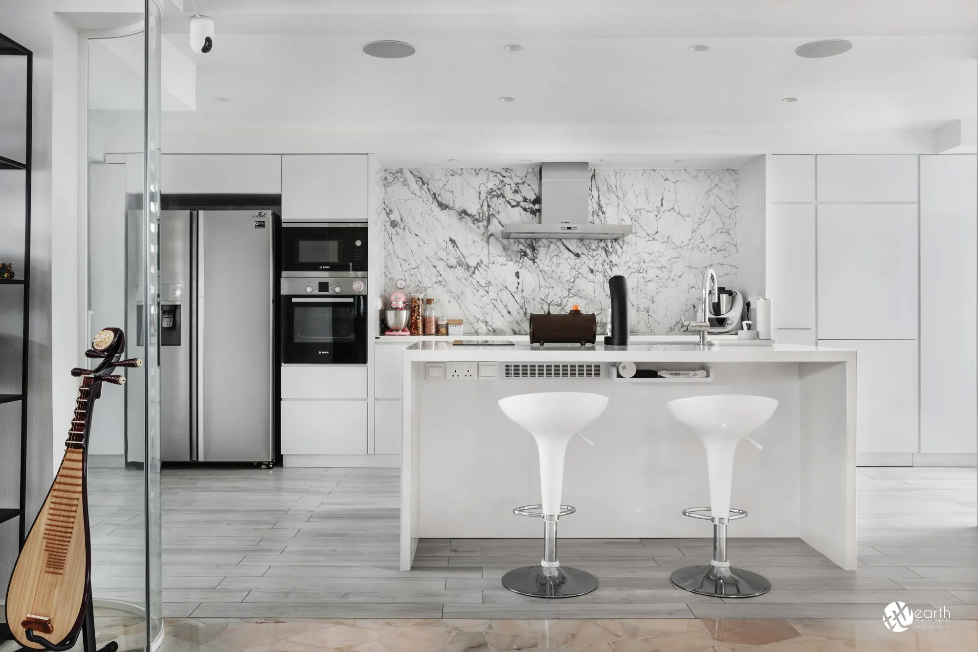 HDB Maisonette interior design at Tampines Street 21 by Earth Interior Design — photo 2