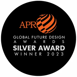 Global Future Design Awards 2023 Silver Award badge